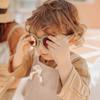 Fashion Kids Toddler Unisex Baby Retro Sunglasses Ultraviolet-proof Round Glasses Eyeglasses for Children 1-8T (Green, One Size fits 1-8T) view 3