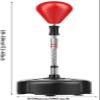 Boxing Punching Bag, Free-Standing Height-Adjustable Punching Ball, Punching Bag with Stand, for Adults, Teenagers Stress Relief and Fitness view 2