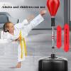 Boxing Punching Bag, Free-Standing Height-Adjustable Punching Ball, Punching Bag with Stand, for Adults, Teenagers Stress Relief and Fitness view 4
