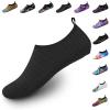 Womens Mens Water Shoes Quick-Dry Barefoot Aqua Beach Socks Non Slip Sports Swim Yoga Surf Pool Exercise Camping Must Haves Essentials view 1