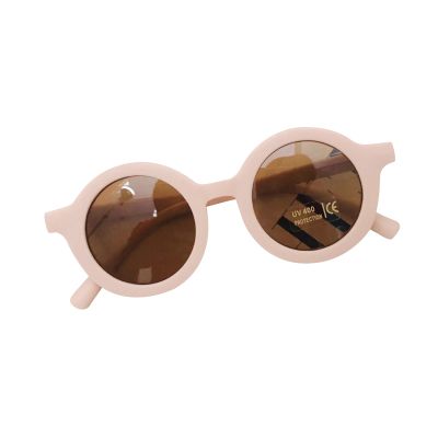 Fashion Kids Toddler Unisex Baby Retro Sunglasses Ultraviolet-proof Round Glasses Eyeglasses for Children 1-8T (Pink, One Size fits 1-8T)