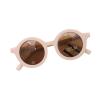 Fashion Kids Toddler Unisex Baby Retro Sunglasses Ultraviolet-proof Round Glasses Eyeglasses for Children 1-8T (Pink, One Size fits 1-8T) view 1