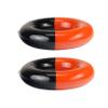 TOYANDONA 2pcs Golf Weighted Swing Rings Durable and Training Aid for Warm-up and Muscle Strengthening Improve Swing Mechanics for Golf Clubs view 1