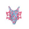 Infant Toddler Baby Girl Swimsuit Halter Sleeveless Watermelon Bowknot One Piece Onesie Bathing Suit Summer Clothes Outfit (Pink, 18-24 Months) view 1