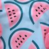 Infant Toddler Baby Girl Swimsuit Halter Sleeveless Watermelon Bowknot One Piece Onesie Bathing Suit Summer Clothes Outfit (Pink, 18-24 Months) view 3