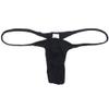 OROCOJUCO Men Modal Bulge Thong Underwear Male Slim Pouch T-back String Tangas 3-Pack(Black,Dark Green,Pink) L view 4