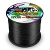 Ashconfish Braided Fishing Line- 9 Strands Super Strong PE Fishing Wire Heavy Tensile for Saltwater & Freshwater Fishing -Abrasion Resistant - Zero Stretch- 500M/547Yds 80LB Black view 1