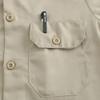 GRANDWISH Boys Short Sleeve Button-Down Shirt, Kids Work Shirt, Khaki Size 8 view 4