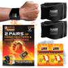T Built Hand Heaters Wristbands Heated Wrist Wrap 8+ Hours Warmth Hand Heating Pad for Wrist Warmers 2 Pack of Wristbands with 4 Disposable Warmers for Hands and Feet - Winter Essentials view 1