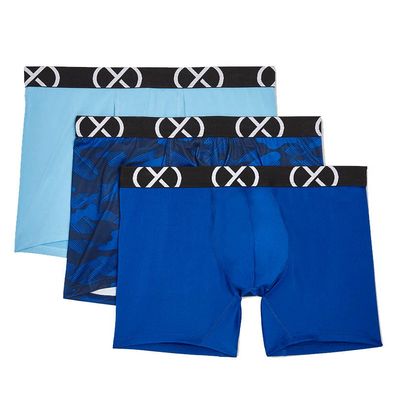 2(X)IST Men's Sport Micro 3 Pack Boxer Brief 6'' Inseam