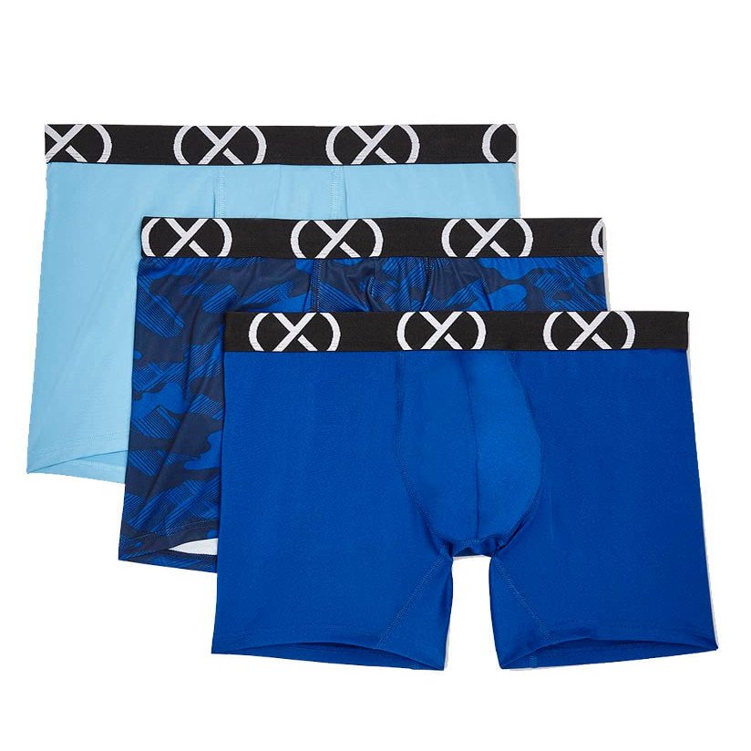 2(X)IST Men's Sport Micro 3 Pack Boxer Brief 6'' Inseam