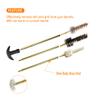 Bore Baby.223Cal 5.56mm AR Chamber Brushes-2 Nylon 2 Mop and 2 Bronze Chamber Brushes for .223 Caliber Firearms Cleaning (6 Packs view 3
