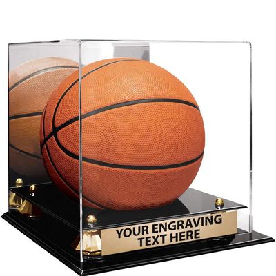 10.75" Basketball Display Holder, Fits Standard Basketball, Custom Engraved Trophy Award Prime - Display Your Autographed Or Game Winning Ball