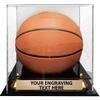 10.75" Basketball Display Holder, Fits Standard Basketball, Custom Engraved Trophy Award Prime - Display Your Autographed Or Game Winning Ball view 2