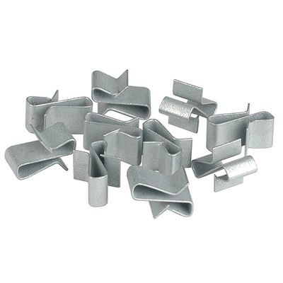 SuperJock 0.37 in. Wide Trailer Frame Clips Zinc - Pack of 10