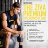 ZIVA Performance RPU Hex Dumbbells  Solid Steel Core, Premium Urethane Rubber Encasing, Corrosion Resistant - Commercial Grade for Rigorous Exercise, Strength Training - Pair of Two Dumbbell, 10 lb. view 2