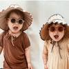 Fashion Kids Toddler Unisex Baby Retro Sunglasses Ultraviolet-proof Round Glasses Eyeglasses for Children 1-8T (Coffee, One Size fits 1-8T) view 2