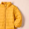 Amazon Essentials Boys' Lightweight Water-Resistant Packable Puffer Jacket, Golden Yellow, Small view 2