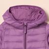 Amazon Essentials Girls' Lightweight Water-Resistant Packable Hooded Puffer Jacket, Dusty Purple, XX-Large view 4