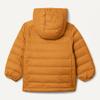 Amazon Essentials Toddler Boys' Lightweight Water-Resistant Packable Hooded Puffer Jacket, Light Brown, 3T view 3