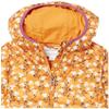 Amazon Essentials Girls' Lightweight Water-Resistant Packable Hooded Puffer Jacket, Yellow Floral, Large view 3