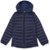 Amazon Essentials Toddler Girls' Lightweight Water-Resistant Packable Hooded Puffer Jacket, Navy, 2T view 1
