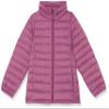 Amazon Essentials Girls' Lightweight Water-Resistant Packable Mock Puffer Jacket, Dusty Purple, Small view 1