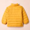 Amazon Essentials Boys' Lightweight Water-Resistant Packable Puffer Jacket, Golden Yellow, Medium view 3