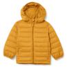 Amazon Essentials Toddler Boys' Lightweight Water-Resistant Packable Hooded Puffer Jacket, Golden Yellow, 3T view 1