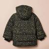 Amazon Essentials Girls' Heavyweight Hooded Puffer Coat, Water-Resistant, Black Stars, X-Large view 3