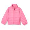 Amazon Essentials Girls' Lightweight Water-Resistant Packable Mock Puffer Jacket, Bright Pink, X-Small view 1