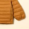 Amazon Essentials Boys' Lightweight Water-Resistant Packable Hooded Puffer Jacket, Light Brown, Medium view 4
