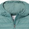 Amazon Essentials Girls' Lightweight Water-Resistant Packable Hooded Puffer Jacket, Green, Small view 3