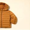 Amazon Essentials Boys' Lightweight Water-Resistant Packable Hooded Puffer Jacket, Light Brown, XX-Large view 2