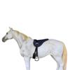 CHALLENGER Horse Saddle PAD Western Lightweight Neoprene Padded Bareback Navy 39187NV view 2
