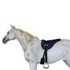 CHALLENGER Horse Saddle PAD Western Lightweight Neoprene Padded Bareback Navy 39187NV view 3