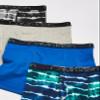 Calvin Klein Kids Boys' Modern Cotton Boxer Brief Underwear 4-Pack, Cool Tiedye/Victoria Blue/Black Tiedye/Heather Grey, Small view 3