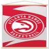 Trends International NBA Atlanta Hawks - Logo 20 Wall Poster, 22.37" x 34.00", Premium Print and Beechwood Hanger Bundle view 1