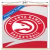 Trends International NBA Atlanta Hawks - Logo 20 Wall Poster, 22.37" x 34.00", Premium Print and Beechwood Hanger Bundle view 3