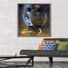 NBA Memphis Grizzlies - Ja Morant 20 Wall Poster, 34L" x 22.4W", Barnwood Framed Version view 2