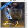 NBA Memphis Grizzlies - Ja Morant 20 Wall Poster, 34L" x 22.4W", Barnwood Framed Version view 3