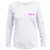 Born of Water Jellyfish Scuba Diving Shirt: Women's UV UPF+ 50 Long Sleeve - White - 2XL view 2