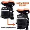 BV Large Bike Saddle Bag and Rechargeable Bike Light view 2