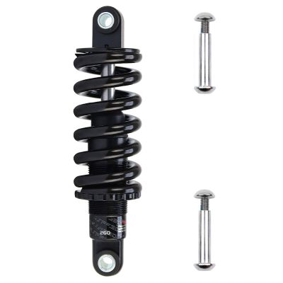 LvTu Bike Shock Absorber 125/150/ 165/190 mm Springs Suspensions for XC Soft Tail, Electric Bikes, Scooter, Folding (Color : 150mm, Size : 1500 Lbs)