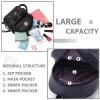 K.E.J. Mini Backpack for Women Bowknot Leather Backpack 3-PCS Cute Small Backpack Purse for Ladies view 4