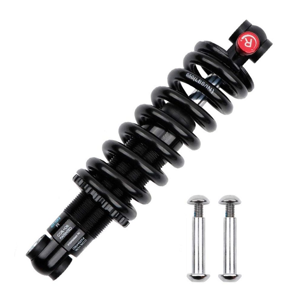 LvTu Hydraulic Spring Shock Absorber Bike 125mm/ 150mm/ 165mm/ 190mm with Damping Adjustment 550Lbs/ 650Lbs (Size : 190mm/650 Lbs)