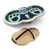 INFIDEZ 360 Degree Rotation Cute Panda Wooden Balance Board Kids With Crossed Base, Balance Wobble Board For Balance, Balance Board Toddler Supporter, Balance Boards for Stability and Core Training view 1