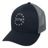 Betsy Ross USA First US Flag American Stars Trucker Embroidered Baseball Hat Cap - Black/Charcoal view 1