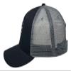 Betsy Ross USA First US Flag American Stars Trucker Embroidered Baseball Hat Cap - Black/Charcoal view 3