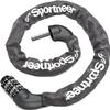 Sportneer 5 Digit Combination High Security Anti Theft Bike Chain Lock - 3.2/3.6/4ft Heavy Duty Resettable Keyless Bicycle Lock for Bike, Motorcycle, Scooter, Door & Gate - 6mm Thick view 1